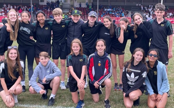 RMS Students help with local Athletics Championships!