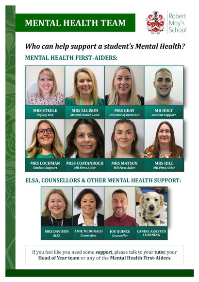 Mental Health Team 2024 25