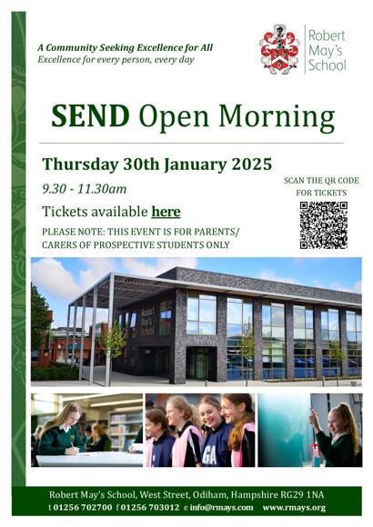 SEND Open Morning Invite SprintSummer 2025