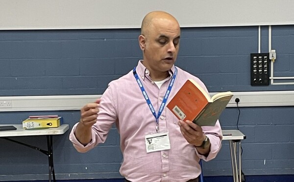 Author Visit: Bali Rai Inspires Year 9