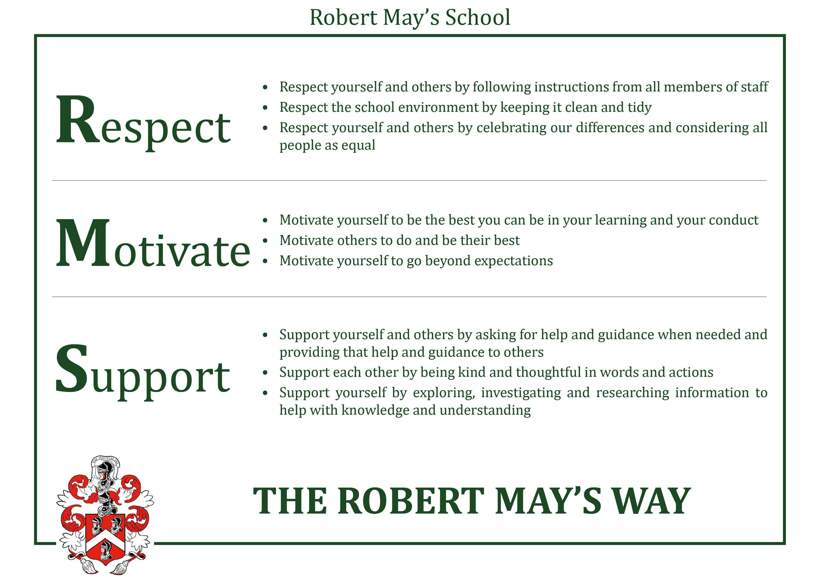 The Robert May's Way Poster
