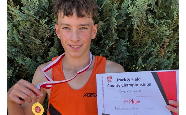 Hampshire Schools’ Track & Field Champions...